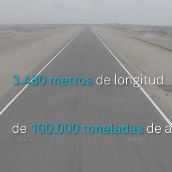 Sacyr finaliza la segunda pista del Aeropuerto de Lima