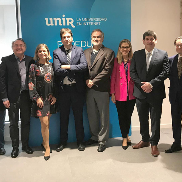 El Consejo Asesor de UNIR Perú se reúne con Proeduca en Madrid