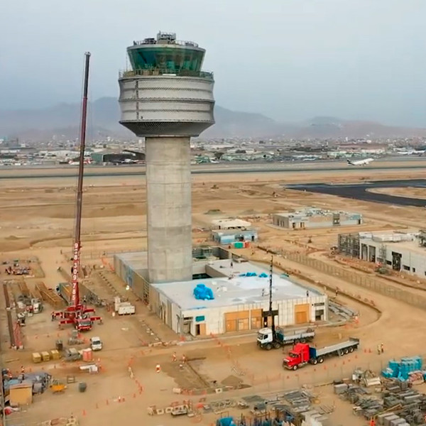 Acciona, más cerca de finalizar la Torre de Control del Aeropuerto de Lima