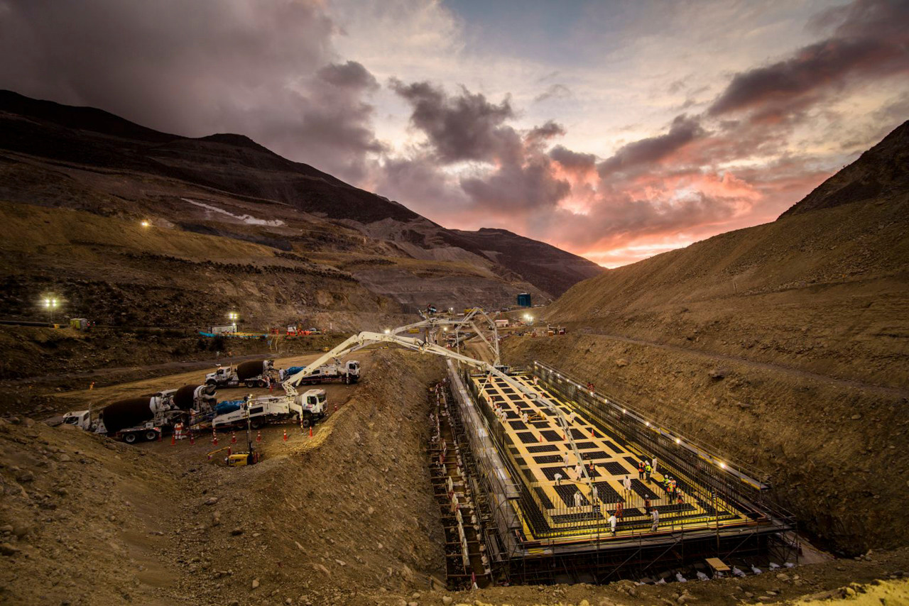 Avanza el proyecto minero Quellaveco de Sacyr
