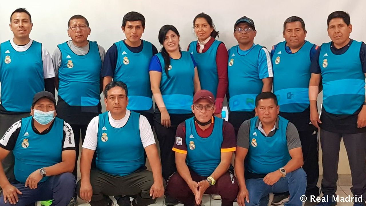 La Fundación Real Madrid imparte formación en Lima