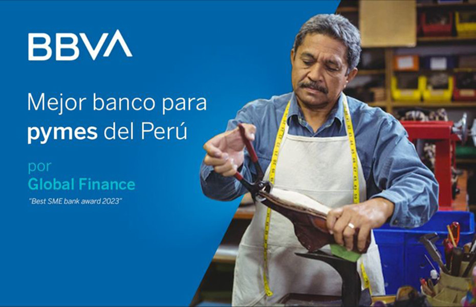 BBVA, mejor banco para pymes en Perú